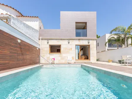 Villa moderne à Empuriabrava avec piscine privée, jardin, barbecue et climatisation, idéale pour familles - Photo 30