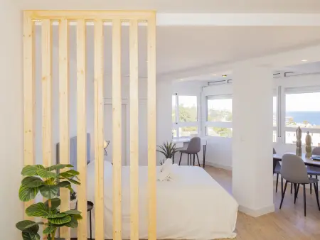 Studio moderne à Mijas Costa avec piscine, Appartement 4 personnes à Mijas - Photo 12
