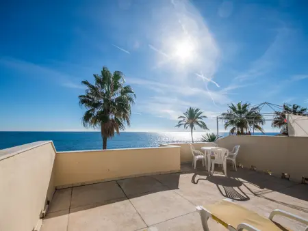Appartement en bord de mer à Mijas Costa avec terrasse spacieuse face à la mer pour 4 pers. - Photo 6