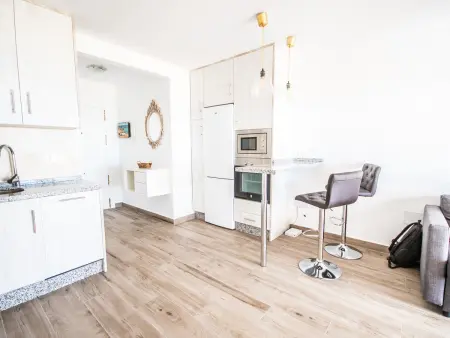 Appartement en bord de mer à Mijas Costa avec terrasse spacieuse face à la mer pour 4 pers. - Photo 11