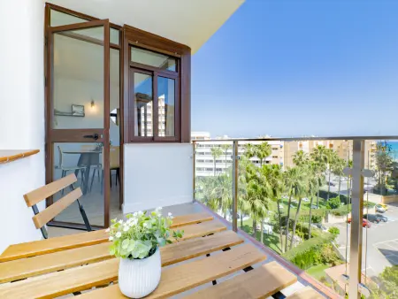 Appartement à Torremolinos avec Piscine, 4 Pers., Vue Mer - Photo 6