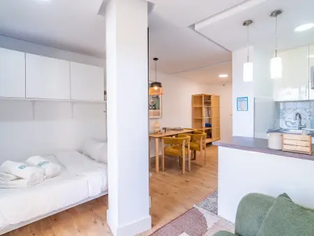 Studio moderne avec vue sur mer à Benalmádena, Appartement 2 personnes à Benalmádena - Photo 7