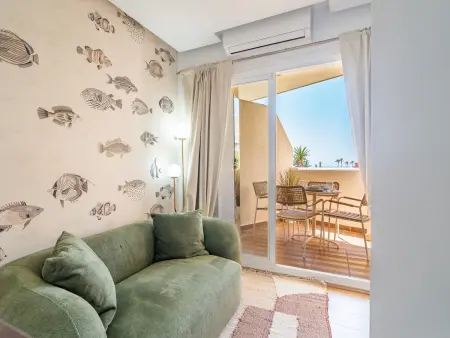 Studio moderne avec vue sur mer à Benalmádena, Appartement 2 personnes à Benalmádena - Photo 13