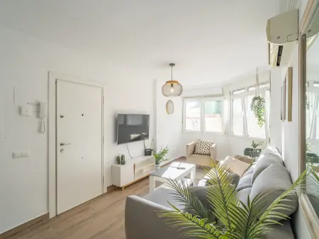 Appartement moderne à Málaga, proche plage, terrasse privée, 2 chambres - Photo 4