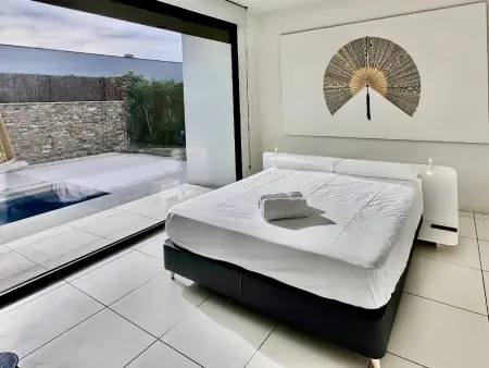Villa moderne avec piscine privée, Wi-Fi, parking et climatisation, proche plage - Photo 20