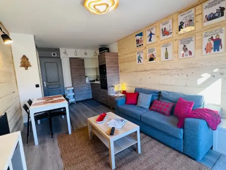 Appartement rénové au centre des 2 Alpes, proche pistes - Photo 1