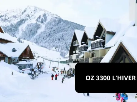 Studio 4 pers. pieds des pistes - Animaux admis, Appartement 4 personnes à Oz - Photo 9