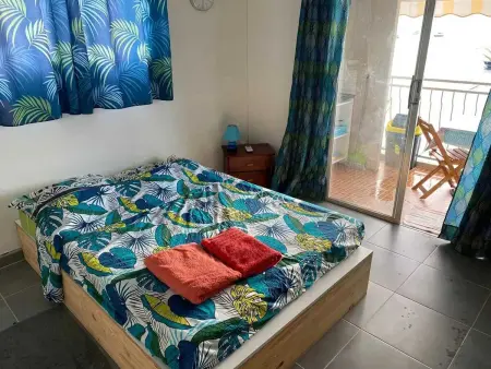 Studio cosy avec vue mer à Les Anses-d'Arlet, Appartement 2 personnes à Les Anses d'Arlet - Photo 2