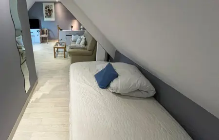 Maison avec Piscine, Maison 8 personnes à Coutances - Photo 12