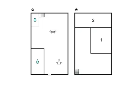 Maison avec Piscine, Maison 8 personnes à Coutances - Photo 18