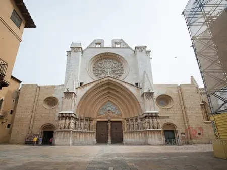 Studio rénové près de la cathédrale avec climatisation à Tarragone - Photo 16