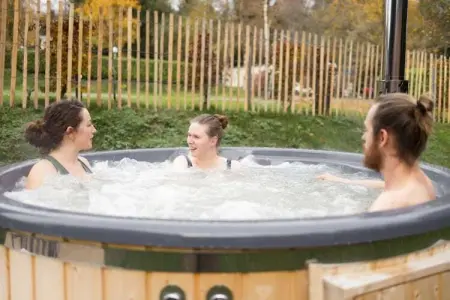 Camping Petite Suisse 7, Maison de vacances à Dochamps avec jacuzzi - Photo 24