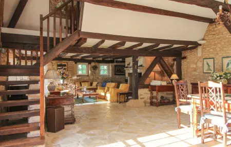 Charmante Maison avec piscine, Maison 10 personnes à Fleurac - Photo 2