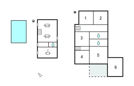 Charmante Maison avec piscine, Maison 10 personnes à Fleurac - Photo 39