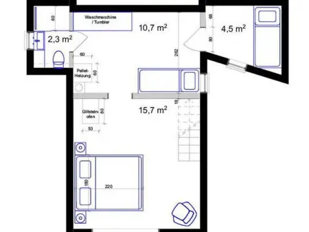 Chalet 1679, Maison 4 personnes à Törbel - Photo 23
