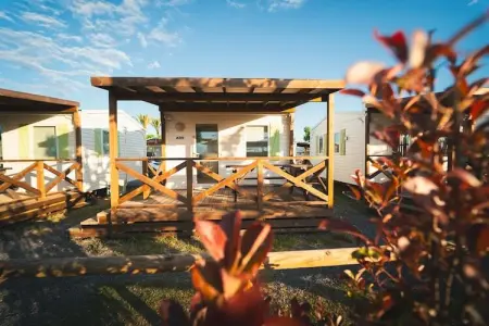 HOLA CAMP CHILCHES-Comfort 2, Bungalow à Xilxes avec terrasse pour couple - Photo 6