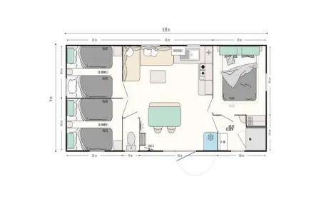 Cordelia Lodges, Le pavillon avec jardin et aire de pique-nique - Photo 22