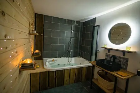 Appartement Spa Vip 2/3, Retraite au bord du lac avec terrasse panoramique - Photo 20