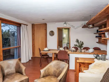 Chesa La Drosa AB, Appartement 4 personnes à Celerina - Photo 7
