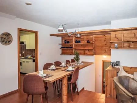 Chesa La Drosa AB, Appartement 4 personnes à Celerina - Photo 12