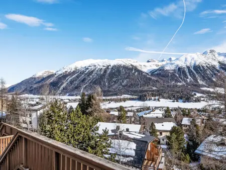 Chesa La Drosa AB, Appartement 4 personnes à Celerina - Photo 28