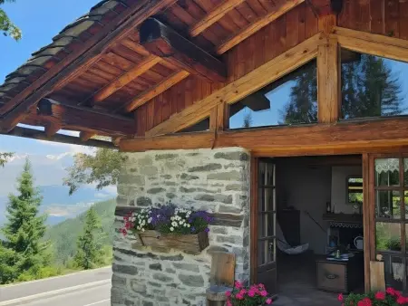 Chalet atypique 6 pers, terrasse sud-ouest, Arc 1800, parking, wifi - Photo 13