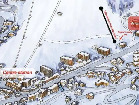 Appartement cosy à Courchevel 1650 - 4 personnes - Photo 9