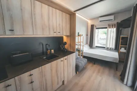 HOLA CAMP SANT SALVADOR-Tiny House, Maison de vacances à Sant Salvador pour un couple - Photo 3
