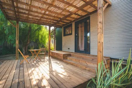 HOLA CAMP SANT SALVADOR-Tiny House, Maison de vacances à Sant Salvador pour un couple - Photo 4