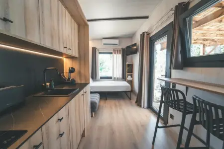 HOLA CAMP SANT SALVADOR-Tiny House, Maison de vacances à Sant Salvador pour un couple - Photo 8
