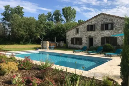Villa Pardaillan, Maison de vacances à Pardaillan avec piscineprivée - Photo 1
