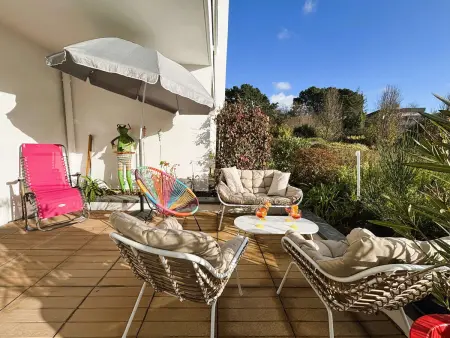 Bénodet: Appartement spacieux proche plage avec terrasse et parking sécurisé - Photo 11