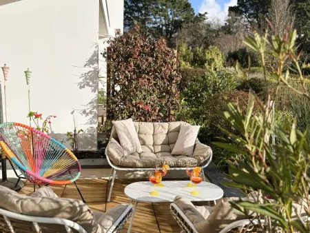 Bénodet: Appartement spacieux proche plage avec terrasse et parking sécurisé - Photo 23