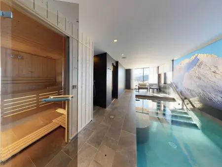 Chalet spacieux à Arc 1800 avec piscine intérieure et sauna - Photo 9