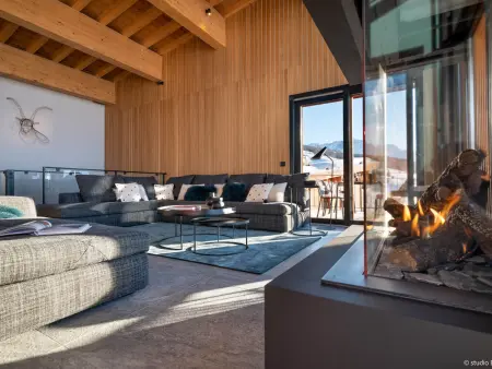 Chalet de luxe aux Arcs 1800 avec piscine intérieure et home cinéma - Photo 2