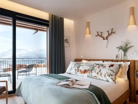 Chalet de luxe aux Arcs 1800 avec piscine intérieure et home cinéma - Photo 4