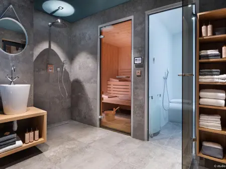Chalet de luxe aux Arcs 1800 avec piscine intérieure et home cinéma - Photo 11