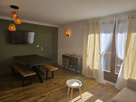 3 pièces 6 pers, 2 chambres, balcon sud, Appartement 6 personnes à Valloire - Photo 3