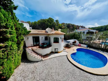 Villa à Jávea avec piscine privée, 2 chambres, calme, proche plage Arenal - Photo 1