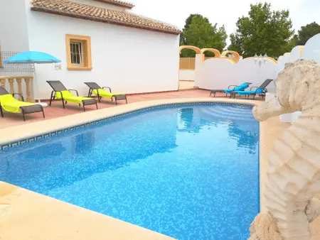 Villa neuve à Javea pour 8 pers: Piscine privée, clim, parc pour enfants, proche nature - Photo 1