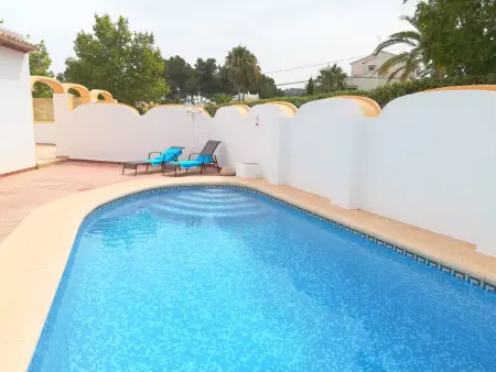 Villa neuve à Javea pour 8 pers: Piscine privée, clim, parc pour enfants, proche nature - Photo 4