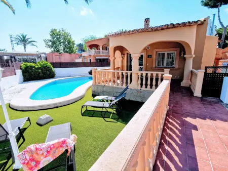 Villa méditerranéenne avec piscine privée et climatisation proche d'El Arenal - Photo 4