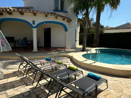 Villa pour 6 à Dénia avec piscine privée et proche plage - Photo 6