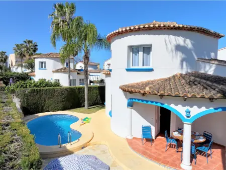 Villa à Dénia pour 6 pers, piscine privée, proche plage, climatisation, jardin, parking inclus - Photo 3