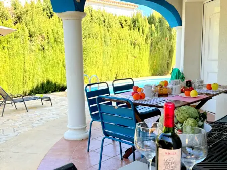 Villa pour 6 pers avec piscine privée à 400m de la plage à Dénia - Photo 5