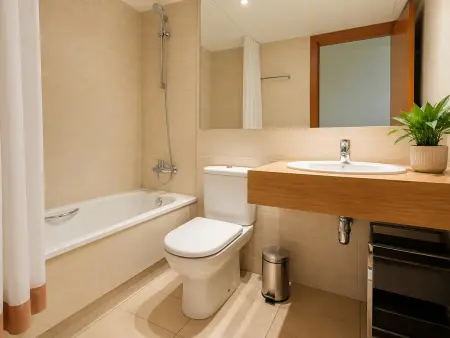 Appartement moderne à Rosas, près de la mer, pour 6 personnes avec piscine et parking - Photo 16