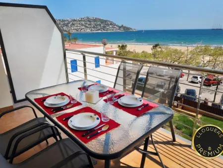 Appartement moderne en bord de mer avec piscine, clim, Wi-Fi et parking à Roses - Photo 29