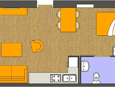 Studio moderne à Pals avec wifi et climatisation, 4 personnes - Photo 9