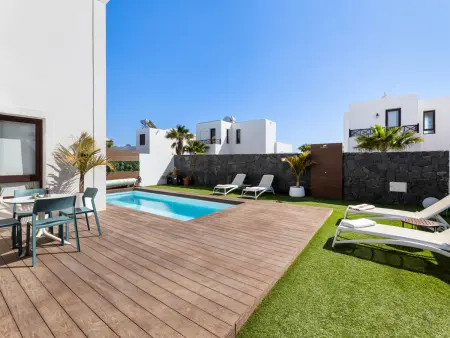 Villa moderne à Playa Blanca avec piscine privée - Photo 17