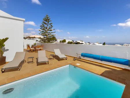 Villa Tías 3 Ch, Piscine Privée, Clim, Wi-Fi, Villa 6 personnes à Tías - Photo 7
